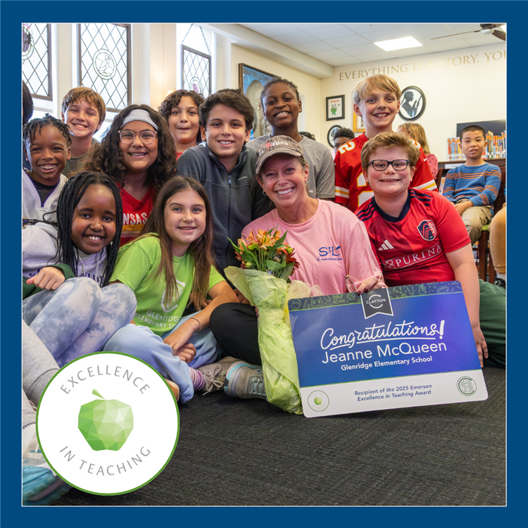  Jeanne McQueen with students